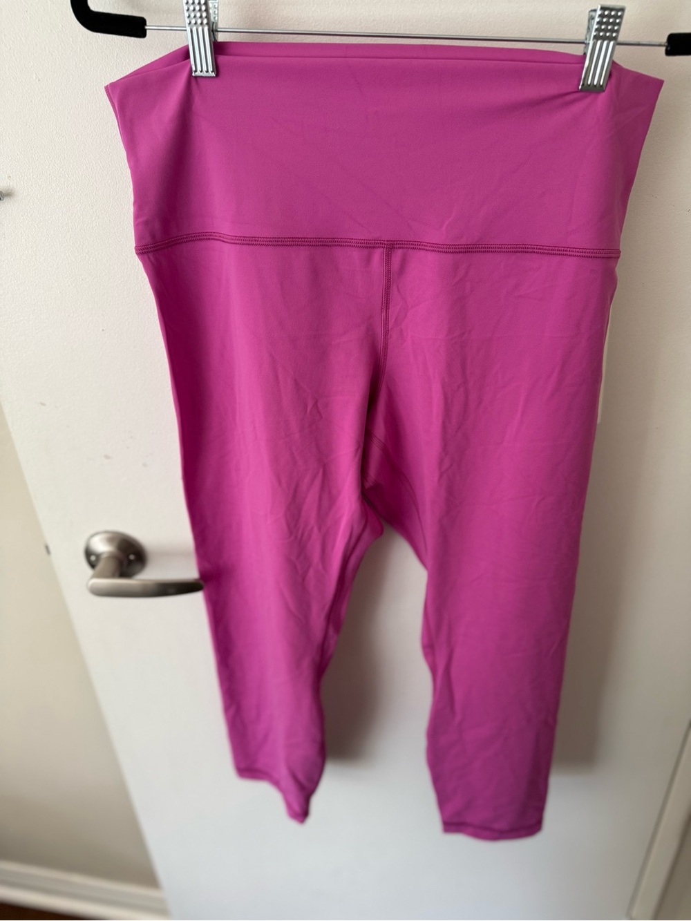 NWT lululemon Align High-Rise Crop 23” Size 14 Pink Nulu Leggings